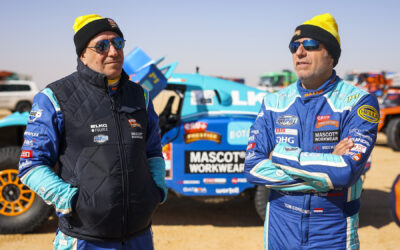 Tim en Tom Coronel uit de Dakar Rally 2022
