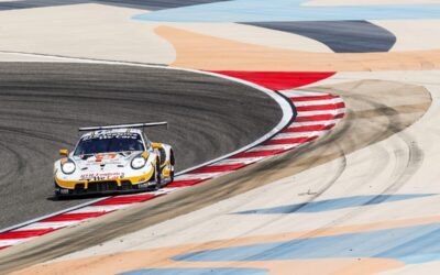 Maxime Oosten maakt indruk met Porsche 911 RSR in Bahrein